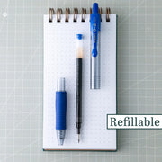 G2 Premium Refillable & Retractable Rolling Ball Gel Pens by PILOT – 1 Count (Pack of 6), Plastic Rubber, blue, Pack of 6, Model BL-G2-7_BLUE_6