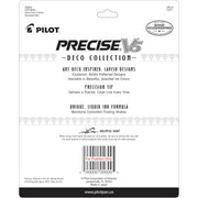 Precise V5 Rollerball Pens by PILOT – 9 Count (Pack of 1), Plastic, Assorted Colors, Model 12571