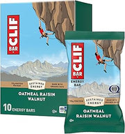 CLIF Bar Protein Energy Bars, Oatmeal Raisin Walnut, 10ct