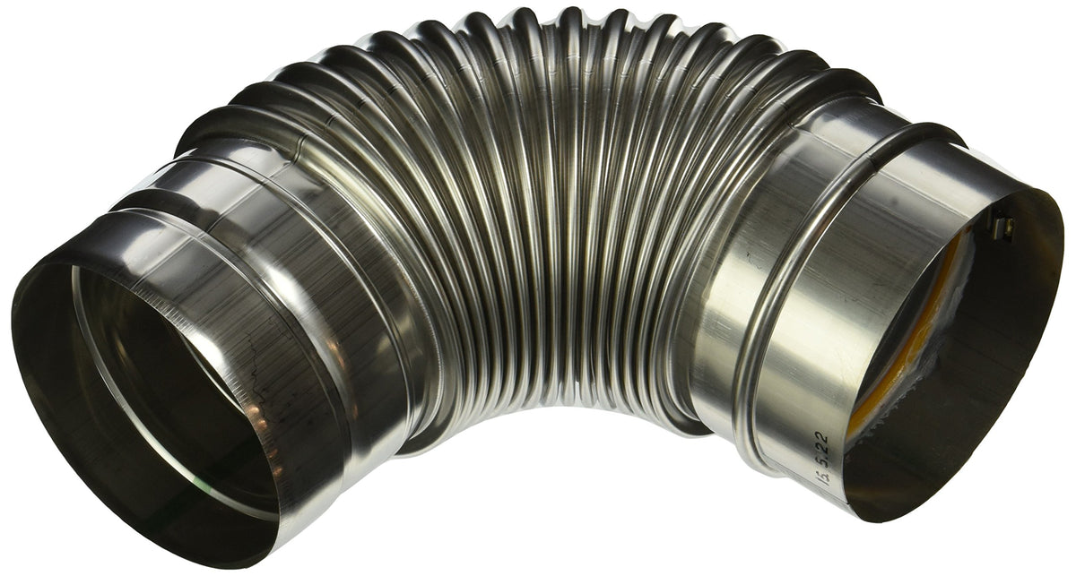 VP4-90ELBOW 90 Degree elbow vent pipe for 4" Stainless Steel by Noritz – 4, Alloy Steel, Iron, Model GID-503473