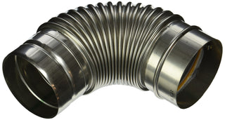 VP4-90ELBOW 90 Degree elbow vent pipe for 4" Stainless Steel by Noritz – 4, Alloy Steel, Iron, Model GID-503473