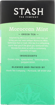 Tea, Tea Moroccan Mint, 20 Count by Stash – 20 Count (Pack of 1), No Color, Model STA08235