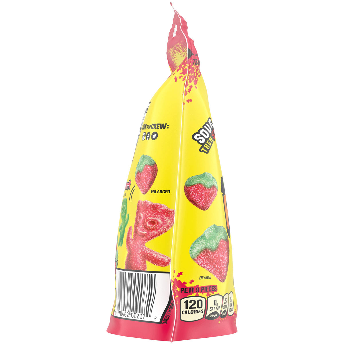 Strawberry Soft & Chewy Candy by Sour Patch Kids – 9 Ounce (Pack of 1), Red