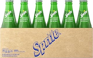 Coke de Mexico Sprite Glass Bottle, 12 fl oz, 24 Pack