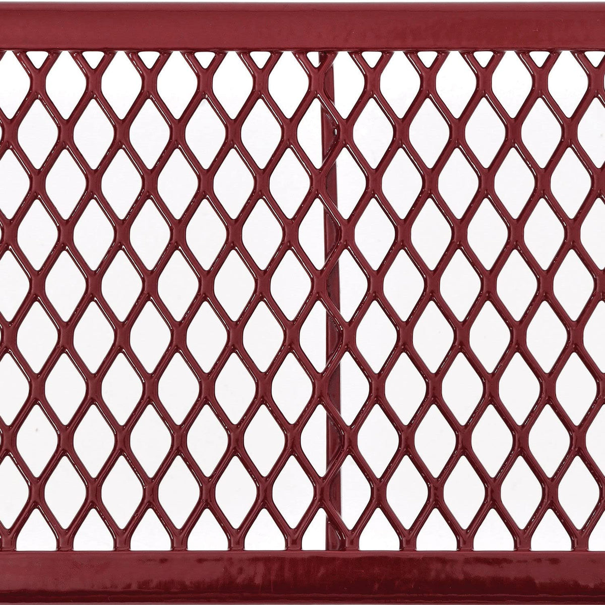 Global Industrial Red / 62 inches x 48 inches x 29.5 inches / Industrial Picnic Tables