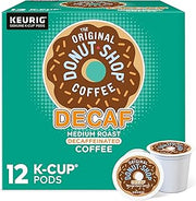 The Original Donut Shop Keurig Single-Serve K-Cup Pods, Decaf Keurig Single-Serve K-Cup Pods, Medium Roast Coffee, 12 Count