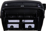 Paper Towel Dispenser with Lever by San Jamar – 12 15/16"W x 9 1/4"D x 16 1/2"H, Plastic, Black, Model T1190TBK