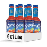 Clamato Original / 33.8 Fl Oz (Pack of 6) / 1 Bloody Mary