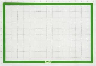 Tovolo TrueBake Silicone Baking Mat Half Sheet with Grid Lines for Baking Cookies Pastry Rolling Dough Cooking, Heavy Duty Heat Resistant Reusable Non Stick BPA Free Bakerware Liner Mat Oven Safe