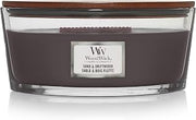 WoodWick Ellipse Scented Candle | Sand & Driftwood | with Crackling Wick | Burn Time: Up to 50 Hours