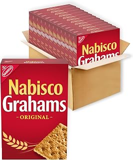 NABISCO GRAHAMS Original Graham Crackers, 12 - 14.4 oz Boxes
