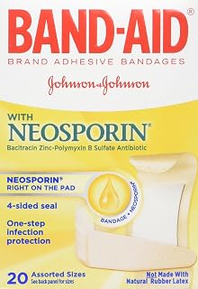 BAND-AID® Brand INFECTION DEFENSE™ Bandages Assorted, 20 COUNT
