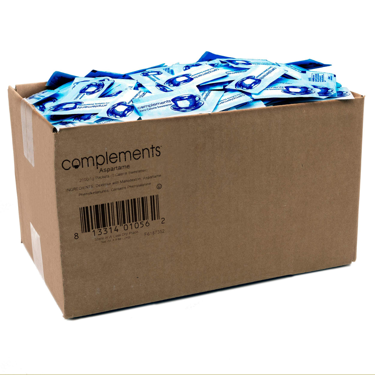 HEARTLAND Aspartame Blue / 2000 Count (Pack of 1) / 1 Stevia