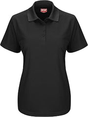 Red Kap Womens Short Sleeve Knit Performance Polo