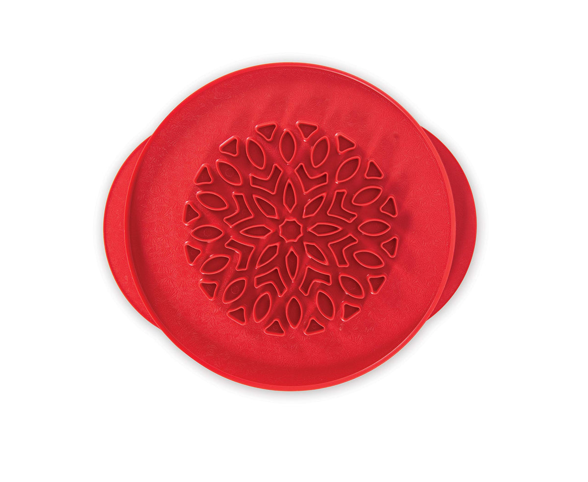 Nordic Ware 12 inch (Pack of 4) / Lattice & Hearts Pie Top Cutter / Lattice & Hearts Sculpting & Modeling Tools