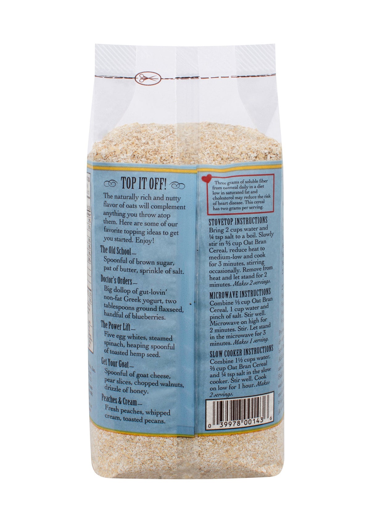 Oat Bran Cereal by Bob's Red Mill – 18 Ounce (Pack of 1), Model dinirao