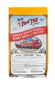Flaked Unsweetened Coconut by Bob's Red Mill – 400 Ounce (Pack of 1), White, Model BG11022