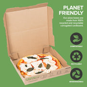 Stock Your Home 10X10" / Green / Classic Pizza Boxes