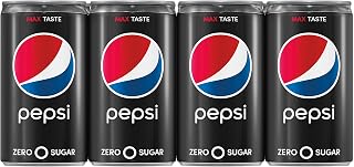 Pepsi Zero Sugar, 8 ct, 7.5oz Cans