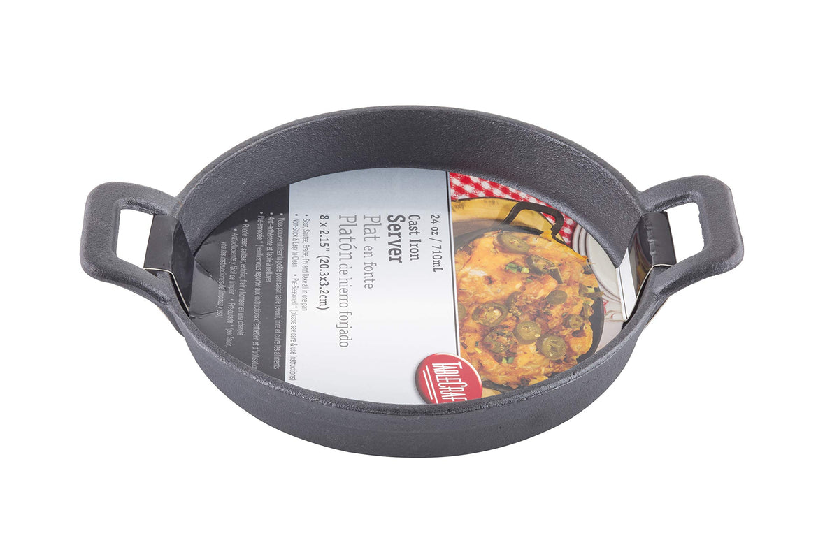 Fajita Platter by Tablecraft – Large, 710.0 milliliters, Iron, Model CW30152