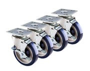 Economy Series 3-1/2" x 3-1/2" Plate Caster by Krowne – 12.00x7.40x5.30, Metal, Check Images, Model 30-111S