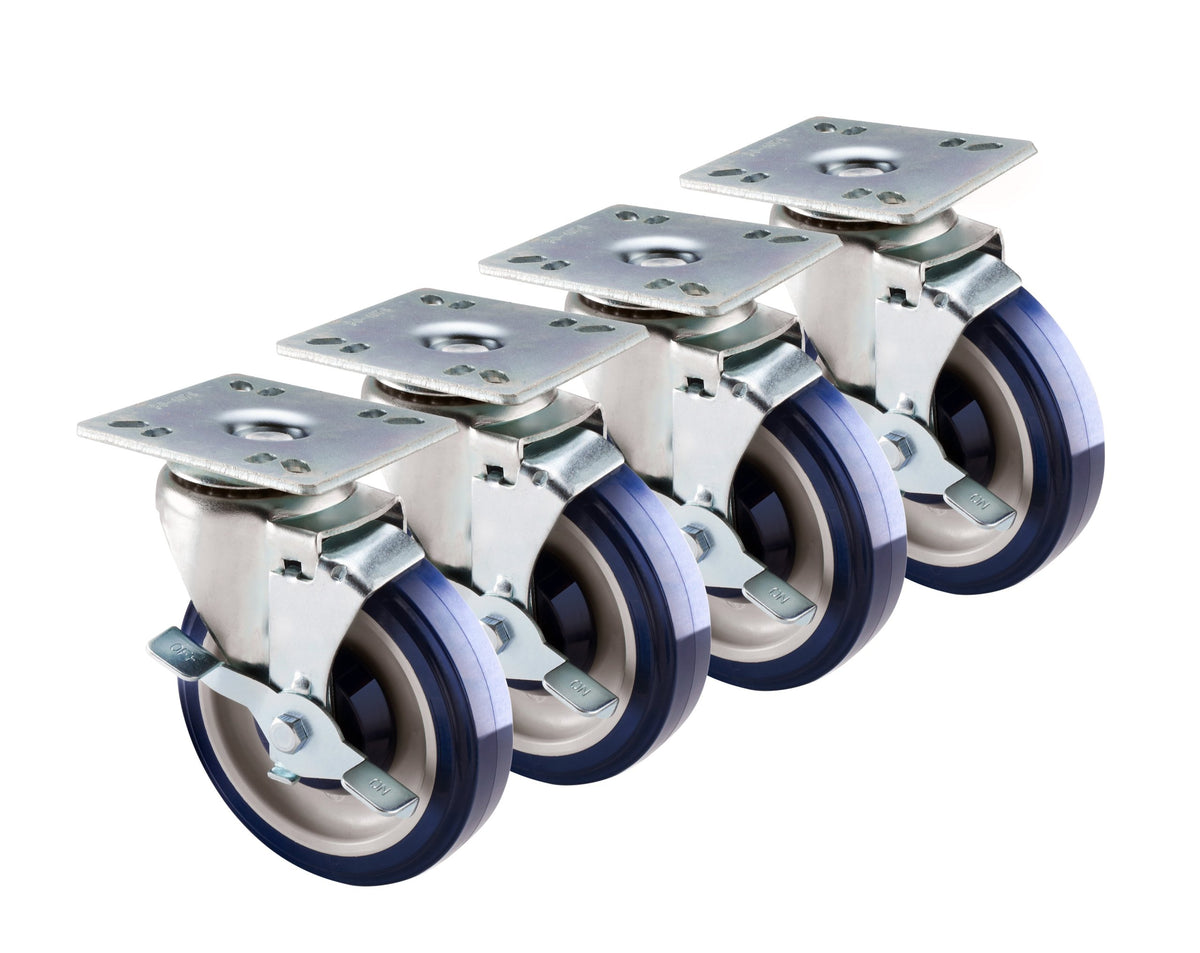 Economy Series 3-1/2" x 3-1/2" Plate Caster by Krowne – 12.00x7.40x5.30, Metal, Check Images, Model 30-111S