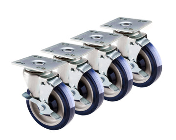 Economy Series 3-1/2" x 3-1/2" Plate Caster by Krowne – 12.00x7.40x5.30, Metal, Check Images, Model 30-111S