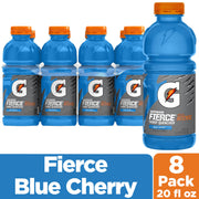 Gatorade Blue / Blue Cherry / 20 Fl Oz (Pack of 8) Sports Drinks