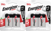 Energizer 2 Count (Pack of 2) / 1 / 2 9V