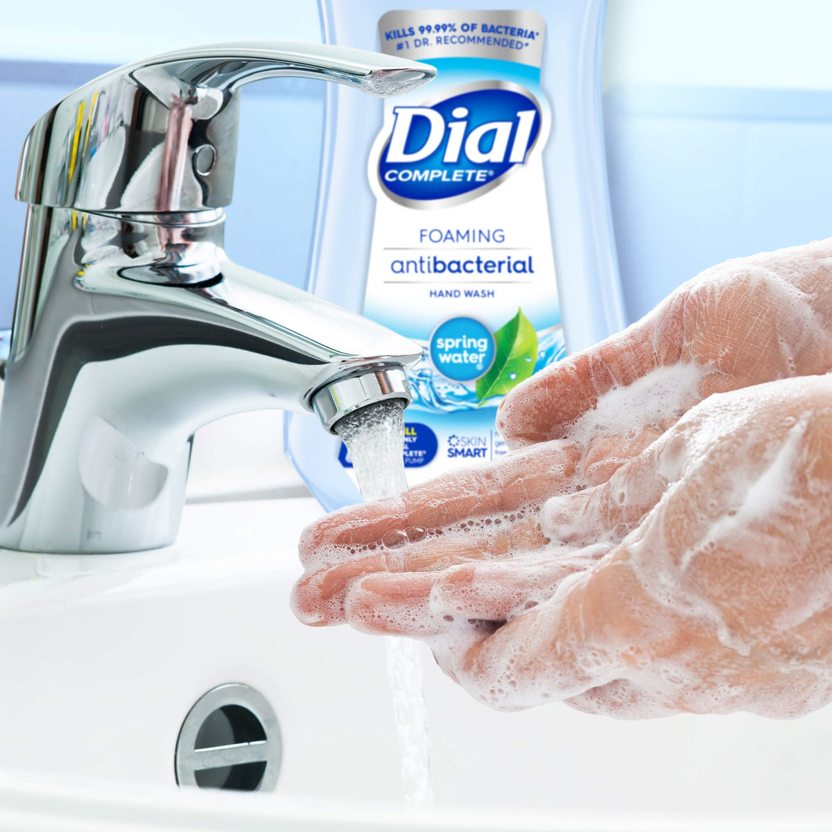 Complete Antibacterial Foaming Hand Soap Refill by Dial – 32 Fl Oz (Pack of 3), BLUE, Pack of 3, Model Complete Antibacterial Foaming Hand Soap 1