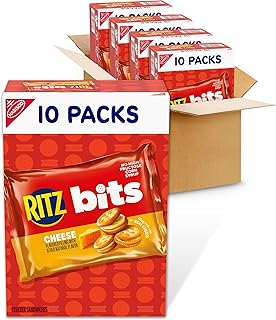 Ritz Bits Cheese Sandwich Crackers, 40 Snack Packs