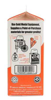 Flossugar Flavour: Orange by Gold Medal – 52 Ounce (Pack of 1), Orange, Model 93205CT