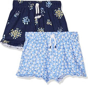 Gerber 2-Pack Infant & Toddler Girls Pink Floral Pull-On Shorts