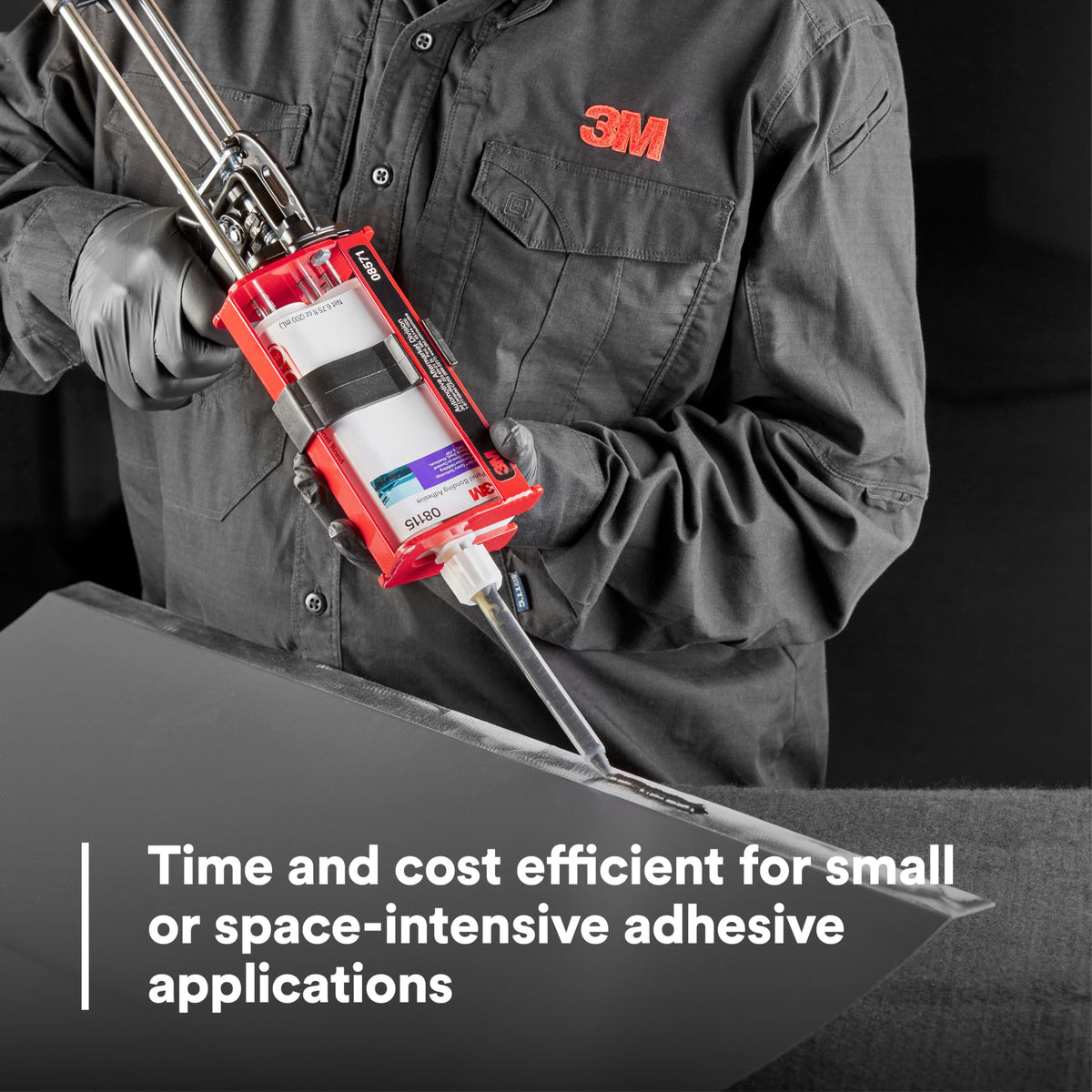 Manual Cartridge Applicator by 3M – One Size, Compound (Two-Part Adhesives), Factory, Model 08571