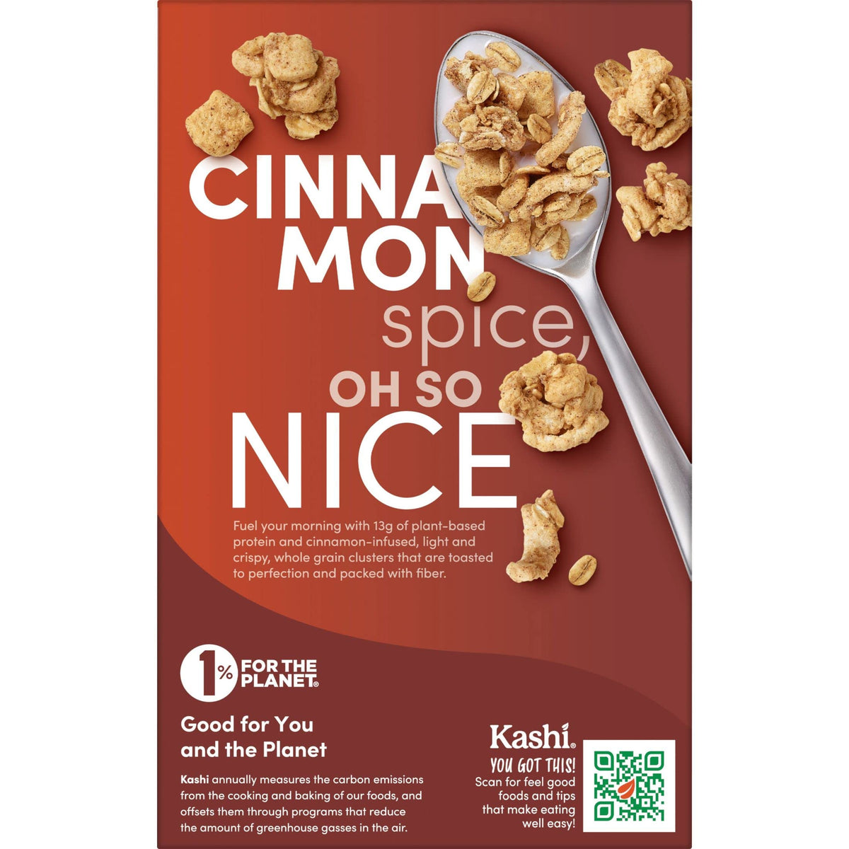 Kashi cinnamon crisp / 14 Ounce (Pack of 1) / brown Cold Cereal