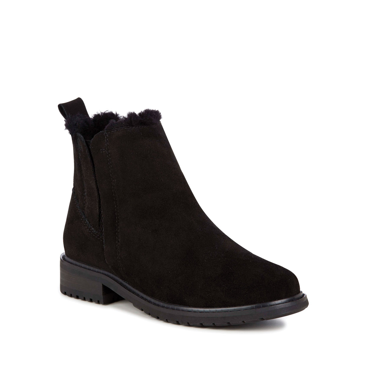 Australia - Pioneer Womens Boot by EMU – 7, Deluxe Wool, Black, Model 809996721162