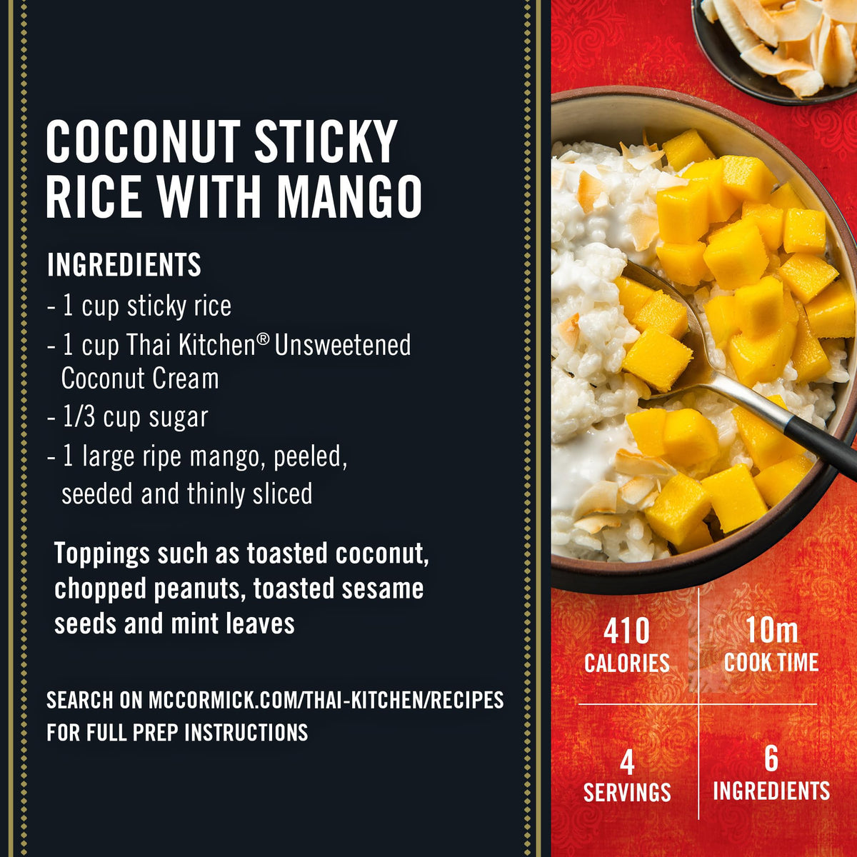 Thai Kitchen Coconut / 13.66 Fl Oz (Pack of 6) / Stainless steel Coconut Milk & Cream