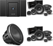 Alpine HDA-V90 Status Hi-Res 5-Ch Amp w/ (2) HDZ-653 6.5" 3-Way & HDZ-W12 12" Sub Upgrade Bundle