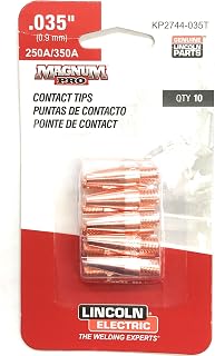 Lincoln Electric Co Tip Contact 350A Tapered .035 (0.9Mm) 10/Pk, KP2744-035T