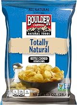Boulder Canyon Sea Salt Kettle Cooked Potato Chips - 1 oz. bag, 72 per case