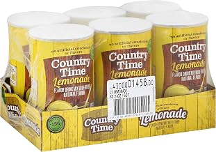 Kraft Country Time Lemonade Beverage, 5.156 Pound - 6 per case.