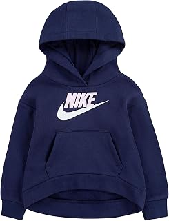 Nike Girl's Club Fleece Hi Low Pullover (Little Kids)