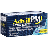 PM Liqui-Gels Pain Nighttime Sleep by Advil – Pack of 2, Model 305730167437