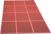 Notrax T15 Optimat® Honeycomb Design Drainage Mat, 3' X 6' Red
