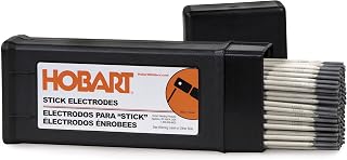 Hobart 770458 6011 Stick, 3/32-10lbs | All-position 6011 stick electrode; deep penetration; 60,000 PSI tensile; runs AC or DCEP reverse polarity