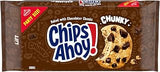 Chips Ahoy! Chunky Fudgy Chocolate Chip Cookies, Party Size, 24.75 oz | Certified Kosher