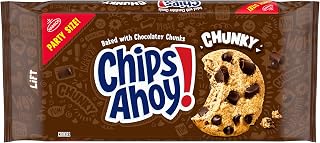 Chips Ahoy! Chunky Fudgy Chocolate Chip Cookies, Party Size, 24.75 oz | Certified Kosher