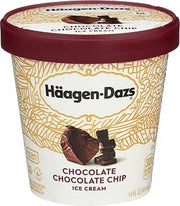 Häagen-Dazs Haagen Dazs, Ice Cream Chocolate Chocolate Chip, 14 Ounce