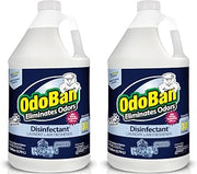 OdoBan Disinfectant Concentrate and Odor Eliminator, 1 Gallon, Night Ice (Pack of 2)