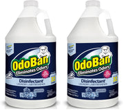Disinfectant Concentrate and Odor Eliminator by OdoBan – 128 Fl Oz (Pack of 2), Clear, Pack of 2, Model 911901